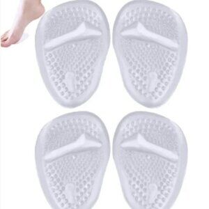 GEL PADS FOOT CARE SHOE INSERT COMFORT CAUSAL BUSINEES TRAVEL 2 PAIR